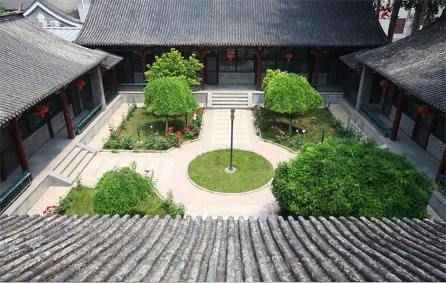 四合院庭院設計 現代四合院建筑設計方案